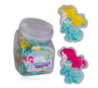 accentra Minigel de ducha "Magic Mermaid" - Paquete grande perfecto como regalo de cumpleaños infantil, premio o calendario de Adviento - Tarro de caramelos de 24 x 50 ml, diseño de sirena