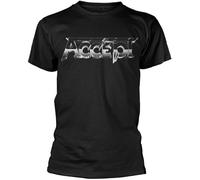Accept Men's T-Shirt Unisex Black Cotton Print tee Shirts XL