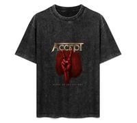 Accept Metal Gods Mens T-Shirt Black Unisex Top tee XXL