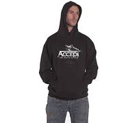 Accept - Sudadera Too Mean To Die para Adultos Unisex (M) (Negro)