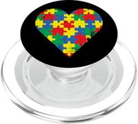 Acceptance Aware - Rompecabezas para concienciación sobre el Autismo PopSockets PopGrip para MagSafe