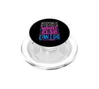 Accepting It Because What Else Can I Do Reality Survive PopSockets PopGrip para MagSafe