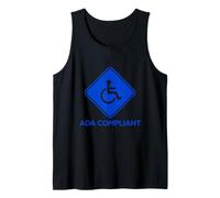 Accesibilidad Compatible con ADA Cumplimiento para discapacitados Accesible Camiseta sin Mangas