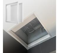 Acceso Al Techo de Aluminio Panel de Acceso de Fácil Instalación con Marco y Panel Metálicos para Panel Eléctrico de Hospital o Escuela((WxH)14x20in/35x50cm)