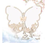 Acceso de Invitados Butterfly, Libro de invitados Butterfly Baby Shower,Alternativas para Niños con Diseño de Mariposa | Signature Guestbook Meetsakes para Participación de la Graduación