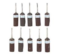 Accesorio 400# 10pcs de la máquina de pulir de la joyería de la cabeza de las muelas abrasivas del papel de lija