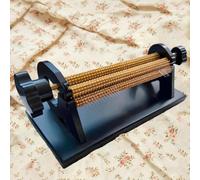 Accesorio ajustable para máquina de coser plisado con 47 posiciones de aguja, caja de alambre, palo rodante de tela, alfombrilla antideslizante y 24 agujas