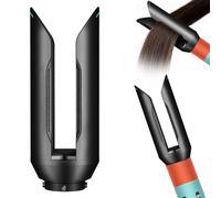 Accesorio alisador de pelo para Dy-son Airwrap HS01 HS05 HS08, cepillo secador para peinar previamente el cabello rizado, accesorios profesionales para el cabello Salo (negro)