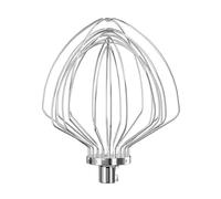 Accesorio batidor de alambre de acero inoxidable KN211WW de 11 piezas for batidora de tazón elevable KitchenAid de 7 cuartos de galón. Batidor de huevos de repuesto.