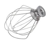 Accesorio batidor de alambre K45WW for batidora de pedestal con cabezal inclinable, compatible con el batidor de crema de huevo de acero inoxidable KitchenAid.