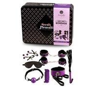 Accesorio bdsm bdsm kit secretplay 8 piezas morado y negro, Poids 1.170 Kg