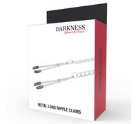 Darkness Darkness Pinzas Ajustables Para Pezones Metal 100 g