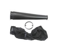 Accesorio Booster para soplador de hojas, flujo alto, resistente a los | Extensión de boquilla sopladora de hojas eléctrica para limpieza y mantenimiento al aire libre jardín césped