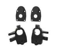 Accesorio Coche RC Para Axial Para Capra F9 Portal Para SCX10 III AXI03007 AR45 Ejes 1/10 Aleación De Aluminio Eje Delantero Y Trasero Nudillos De Dirección Carcasa Piezas De Oruga RC(Black,Set)