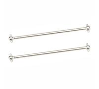 Accesorio Coche RC para HSP para Redcat 2 Piezas 89.5mm De Longitud Total Dogbones RC Car Drive Shaft Dog Bone Upgrade Accesorios Reparación Modificación(Silver)