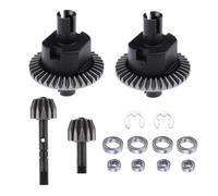 Accesorio Coche RC Para HSP Para Redcat Para Volcano 94123 94107 94111 94118 94166 1/10 Kit Diferencial Engranaje Delantero Trasero Piezas Actualización Coche RC