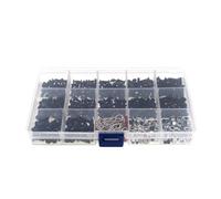 Accesorio Coche RC para HSP para Traxxas para TRX-4 para TRX-6 para Tamiya CFX 1/8 1/10 Piezas Herramienta Reparación Juego Caja Tornillos para Coche RC Reparación Actualización