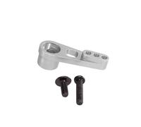 Accesorio Coche RC para JX PDI-1181MG 18G 3.5Kg 46 Dientes Servo Digital Brazo Metálico Engranaje Adecuado Accesorios Actualización Piezas Repuesto Y Reparación(Silver)