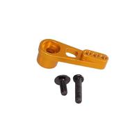 Accesorio Coche RC para JX PDI-1181MG 18G 3.5Kg 46 Dientes Servo Digital Brazo Metálico Engranaje Adecuado Accesorios Actualización Piezas Repuesto Y Reparación(Yellow)