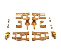 Accesorio Coche RC para LC para Racing 1/10 PTG-2 PTG-2R Kit Actualización Modificación Metal Piezas Coche RC Accesorios Piezas Reparación Reemplazo(Champagne)