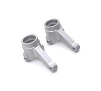 Accesorio Coche RC Para LC Para Racing PTG-2 1/10 Modificación Actualización Metal Copa Dirección Delantera RC Piezas Coche Accesorios Reemplazo Reparación Modificación(Silver)