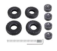 Accesorio Coche RC Para MN D90 98 99S 78 82 99sV2 1/16 Para WPL C14 C24 C34 1/2 RC Car Clip Para Tipo Neumático Suave Piel Actualización Piezas Metal Accesorios(Titanium)