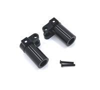 Accesorio Coche RC para MN para MN128 MN86 G500 1/12 Copa De Eje Trasero Metal Mejorada Control Remoto Accesorios Automóvil Reemplazo Reparación Modificación(Black)