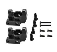 Accesorio Coche RC Para Mn128 Para Model Para Mn86 G500 Piezas Actualización 1/12 Asient Juguete Escala Del Eje Delantero Control Remoto De Metal Accesorios Para Automóviles Sobre Orugas(Black)