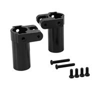 Accesorio Coche RC Para Mn128 Para Model Para Mn86 G500 Piezas De Mejora 1/12 Escala Copa De Eje Trasero Control Remoto De Metal Rc Accesorios De Coche Trepador(Black)