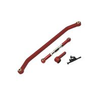 Accesorio Coche RC Para Mn128 Para Model Para Mn86 Para G500 Piezas De Mejora 1/12 Scal Enlace Dirección Brazo Dirección Control Remoto Metal Accesorios Para Coche Trepador Control Remoto(Red)