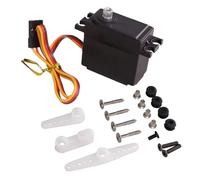 Accesorio Coche RC para Riaaria JX PDI-2205MG para MJX 14210 14209 4.6 Kg 22 G 1/12 14 RC Car FY01 SB1508 Servo Digital Engranajes Metálicos De 3 Cables