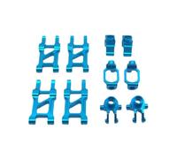 Accesorio Coche RC para SuBo BG1513 BG1518 1/12 Actualización Metal Copa Dirección Brazo Oscilante C Asiento Trasero Juego 5 Piezas Accesorios Reparación Coche RC(Sky Blue)