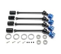 Accesorio Coche RC para Traxxas para Maxx para Widemaxx 1:10 8996X 89086-4 Eje Transmisión Extendido Acero CVD Piezas Mejora Metal Modelos Coches RC Crawler(Silver Blue)