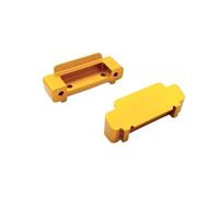 Accesorio Coche RC para WLtoys A959-B A969-B A979-B 1/18 2 Piezas Parachoques Delantero Trasero RC Coche Actualización Repuestos Reparación Reemplazo(Yellow)