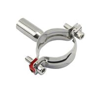 Accesorio de acero inoxidable 304, soporte de tubería, soldadura de tubería de agua, abrazaderas de tubería fija, abrazaderas de bloqueo circulares, 19-219mm(32-34mm)