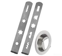 Accesorio de acero inoxidable para picadora de carne diseñado para mezclador de pie modelo 5019304B22 para preparación y procesamiento de alimentos