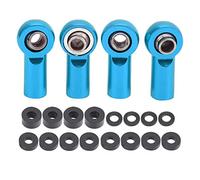 Accesorio de actualización de aleación de Aluminio con Junta esférica de Extremo de Varilla de Enlace para HSP RGT Himoto 1/10 RC Piezas de Repuesto de Coche Duradero Resistente (Azul)