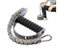 Accesorio de agarre para barra - Ajuste universal, revestimiento de TPE de acero inoxidable de hierro, convertidor de agarre de lucha libre ajustable con bloqueo de seguridad | Accesorio de gimnasio