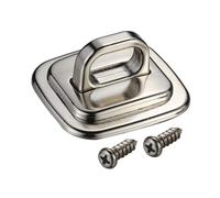 Accesorio de anclaje para laptop, placa de bloqueo portátil con llave de metal, fácil de usar, placa de seguridad estable para montaje en escritorio