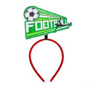 Accesorio de animación de fútbol para aficionados, elegante diadema para partidos, suave y material para mayor comodidad durante eventos y reuniones (F)