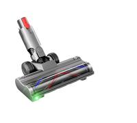 Accesorio De Aspiradora Compatible Con Dyson V10 Slim Y V12 Slim Floor, Cabezal De Cepillo Suave Con Luces Antipolvo For Pisos De Madera.