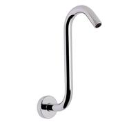 Accesorio de baño con cuello de cisne en forma de S de 10 pulgadas, brazo de extensión con conexión estándar, accesorios de baño