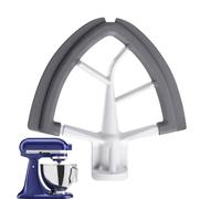 Accesorio de batidor Flex Edge para batir - Paleta batidora de 15 cm, cuerpo duradero, raspador de silicona suave, cuchilla mezcladora eficiente | Batidora de repuesto para batidora de cocina,