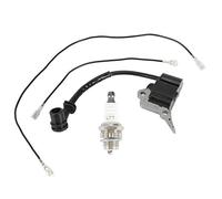 Accesorio de bobina de encendido, módulo de bobina de encendido bujía apta para repuestos de motosierra Timberpro/Lawnflite