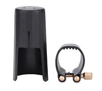 Accesorio de boquilla para clarinete, tapa de plástico portátil para clarinete de la boquilla, material para estudiantes practican clarinete