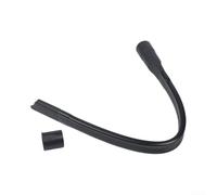 Accesorio de boquilla plana para aspiradora de largo alcance hecho de ABS y goma para limpieza flexible en rincones y grietas