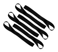 Accesorio de bucle de correa de amarre: juego de correas de tensión de trinquete de 6 piezas, fijación de carga segura y robusta, diseño de cable Solución de seguridad de transporte práctica y estable