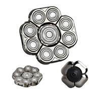 Accesorio De Cabeza De Afeitadora Eléctrica - Afeitadora De Triple Acción, Cortador De Rápido | Función Avanzada De Corte Multidireccional, Producto A bordo Recubierto De Titanio, Kit