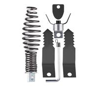 Accesorio De Cadena Para Hurones De Tubería | Cabezal De Corte Para Desatascar Tuberías - Desatascador Con Herramienta Para Reparación De Fontanería Comercial Baño Fregadero Casa