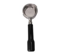 ACCESORIO DE CAFÉ Máquina de café de acero inoxidable de acero inoxidable de 58 mm para el diseño de orejas dobles para Gaggia Baby Espresso Deluxe Evolution Tebe Premium duradero (Negro)